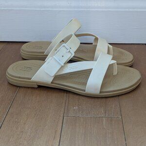 Crocs Tulum Toe Post Slip-on Sandal